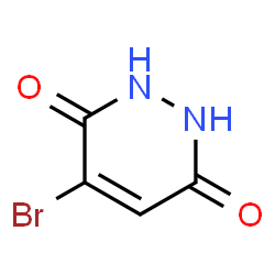 ChemSpider 2D Image | 4-Bromopyridazine-3,6-diol | C4H3BrN2O2