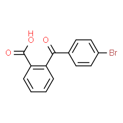 ChemSpider 2D Image | 2-(4-Bromobenzoyl)benzoic acid | C14H9BrO3