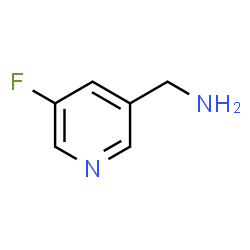 ChemSpider 2D Image | (5-fluoropyridin-3-yl)methanamine | C6H7FN2