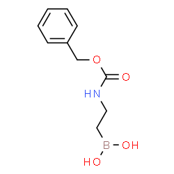 ChemSpider 2D Image | 2-(Benzyloxycarbonylamino)ethylboronic acid | C10H14BNO4