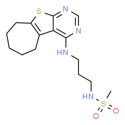 ChemSpider 2D Image | CSID:22553446 | C15H22N4O2S2