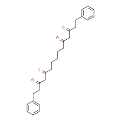 ChemSpider 2D Image | 1,15-Diphenyl-3,5,11,13-pentadecanetetrone | C27H32O4
