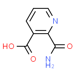 ChemSpider 2D Image | 2-Carbamoylnicotinic acid | C7H6N2O3