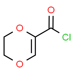 ChemSpider 2D Image | 5,6-Dihydro-1,4-dioxine-2-carbonyl chloride | C5H5ClO3