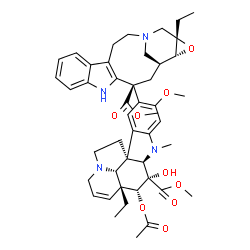 ChemSpider 2D Image | vinleurosine | C46H56N4O9