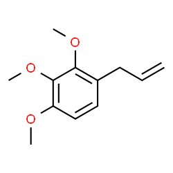 ChemSpider 2D Image | 1-Allyl-2,3,4-trimethoxybenzene | C12H16O3