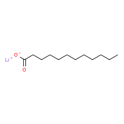 ChemSpider 2D Image | Lithium laurate | C12H23LiO2