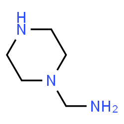 ChemSpider 2D Image | piperazine-1-methylamine | C5H13N3