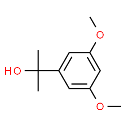 ChemSpider 2D Image | 2-(3,5-Dimethoxyphenyl)-2-propanol | C11H16O3