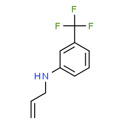 ChemSpider 2D Image | N-Allyl-3-(trifluoromethyl)aniline | C10H10F3N