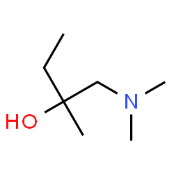 ChemSpider 2D Image | 1-(Dimethylamino)-2-methyl-2-butanol | C7H17NO
