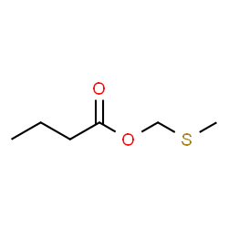 ChemSpider 2D Image | Methylthiomethyl butyrate | C6H12O2S