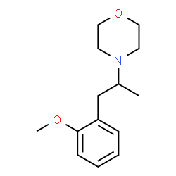 ChemSpider 2D Image | 4-[1-(2-Methoxyphenyl)-2-propanyl]morpholine | C14H21NO2