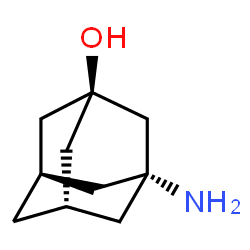 ChemSpider 2D Image | 3-Amino-1-hydroxyadamantane | C10H17NO