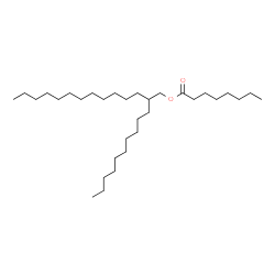 ChemSpider 2D Image | 2-Decyltetradecyl octanoate | C32H64O2