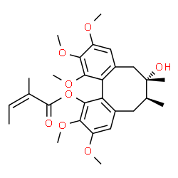 ChemSpider 2D Image | Angeloylgomisin H | C28H36O8