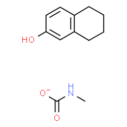 ChemSpider 2D Image | N-methylcarbamate; tetralin-6-ol | C12H16NO3