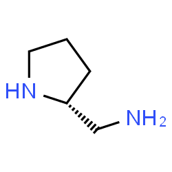 ChemSpider 2D Image | (2R)-2-Pyrrolidinemethanamine | C5H12N2