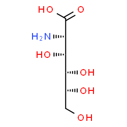 ChemSpider 2D Image | 2-amino-2-deoxy-D-mannonic acid | C6H13NO6