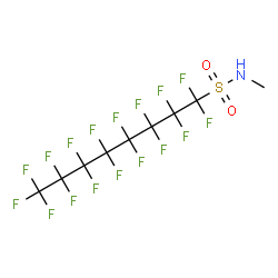 ChemSpider 2D Image | N-Methylperfluorooctanesulfonamide | C9H4F17NO2S