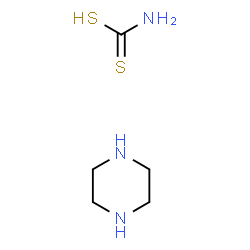 ChemSpider 2D Image | Piperazine Dithiocarbamate | C5H13N3S2