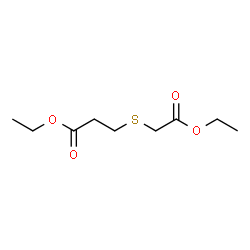 ChemSpider 2D Image | Ethyl 3-[(2-ethoxy-2-oxoethyl)sulfanyl]propanoate | C9H16O4S