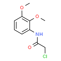 ChemSpider 2D Image | 2-Chloro-N-(2,3-dimethoxyphenyl)acetamide | C10H12ClNO3