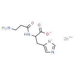 ChemSpider 2D Image | polaprezinc | C9H12N4O3Zn
