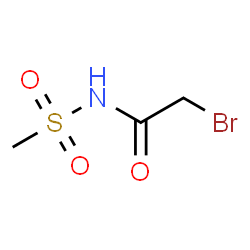 ChemSpider 2D Image | 2-Bromo-N-(methylsulfonyl)acetamide | C3H6BrNO3S