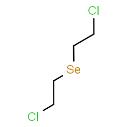 ChemSpider 2D Image | bis(2-chloroethyl) selenide | C4H8Cl2Se