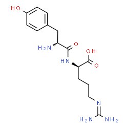 ChemSpider 2D Image | D-Tyrosyl-D-arginine | C15H23N5O4