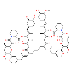 ChemSpider 2D Image | (1R,12S,13R,14S,18E,21S,23S,24R,25R,27R)-1,14-Dihydroxy-17-{(2E)-4-[(12S,13R,14S,17R,18E,21S,23S,24R,25R,27R)-14-hydroxy-12-{(1E)-1-[(1R,3R,4R)-4-hydroxy-3-methoxycyclohexyl]-1-propen-2-yl}-23,25-dime
thoxy-13,19,21,27-tetramethyl-2,3,10,16-tetraoxo-11,28-dioxa-4-azatricyclo[22.3.1.0~4,9~]octacos-18-en-17-yl]-2-buten-1-yl}-12-{(1E)-1-[(1R,3R,4R)-4-hydroxy-3-methoxycyclohexyl]-1-propen-2-yl}-23,25-d
imethoxy-13,19,21,27-tetramethyl-11,28-dioxa | C86H134N2O23