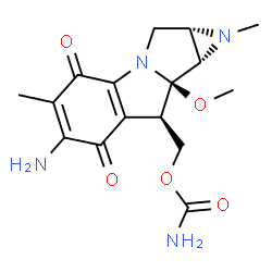 ChemSpider 2D Image | Mitomycin E | C16H20N4O5