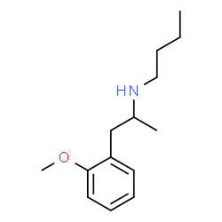 ChemSpider 2D Image | N-[1-(2-Methoxyphenyl)-2-propanyl]-1-butanamine | C14H23NO