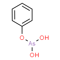ChemSpider 2D Image | Phenyl dihydrogen arsenite | C6H7AsO3