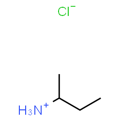 ChemSpider 2D Image | 2-Butanaminium chloride | C4H12ClN