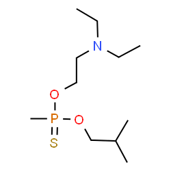 ChemSpider 2D Image | O-[2-(Diethylamino)ethyl] O-isobutyl methylphosphonothioate | C11H26NO2PS