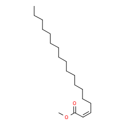 ChemSpider 2D Image | Methyl (2Z)-2-octadecenoate | C19H36O2