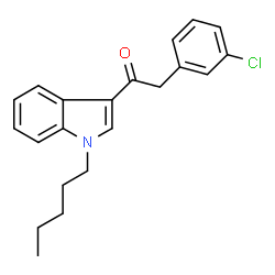ChemSpider 2D Image | JWH-237 | C21H22ClNO