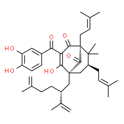 ChemSpider 2D Image | xanthochymol | C38H50O6
