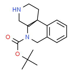 ChemSpider 2D Image | tert-butyl 1H-spiro[isoquinoline-4,4'-piperidine]-2(3H)-carboxylate | C18H26N2O2