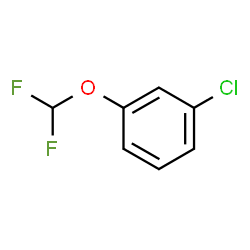 ChemSpider 2D Image | 1-Chloro-3-(difluoromethoxy)benzene | C7H5ClF2O