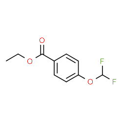 ChemSpider 2D Image | Ethyl 4-(difluoromethoxy)benzoate | C10H10F2O3