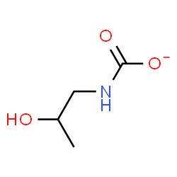 ChemSpider 2D Image | (2-Hydroxypropyl)carbamate | C4H8NO3