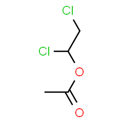 ChemSpider 2D Image | 1,2-Dichloroethyl acetate | C4H6Cl2O2