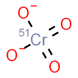 ChemSpider 2D Image | Dioxido(dioxo)(~51~Cr)chromium | 51CrO4