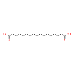 ChemSpider 2D Image | Heptadecanedioic acid | C17H32O4