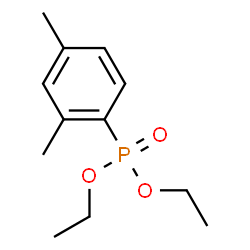 ChemSpider 2D Image | diethyl 2,4-dimethylphenylphosphonate | C12H19O3P
