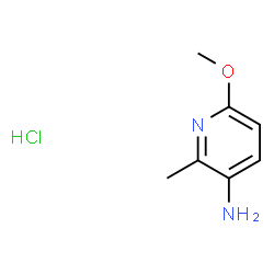 ChemSpider 2D Image | 3-Amino-6-methoxy-2-picoline HCl | C7H11ClN2O