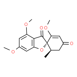 ChemSpider 2D Image | 7-Dechlorogriseofulvin | C17H18O6